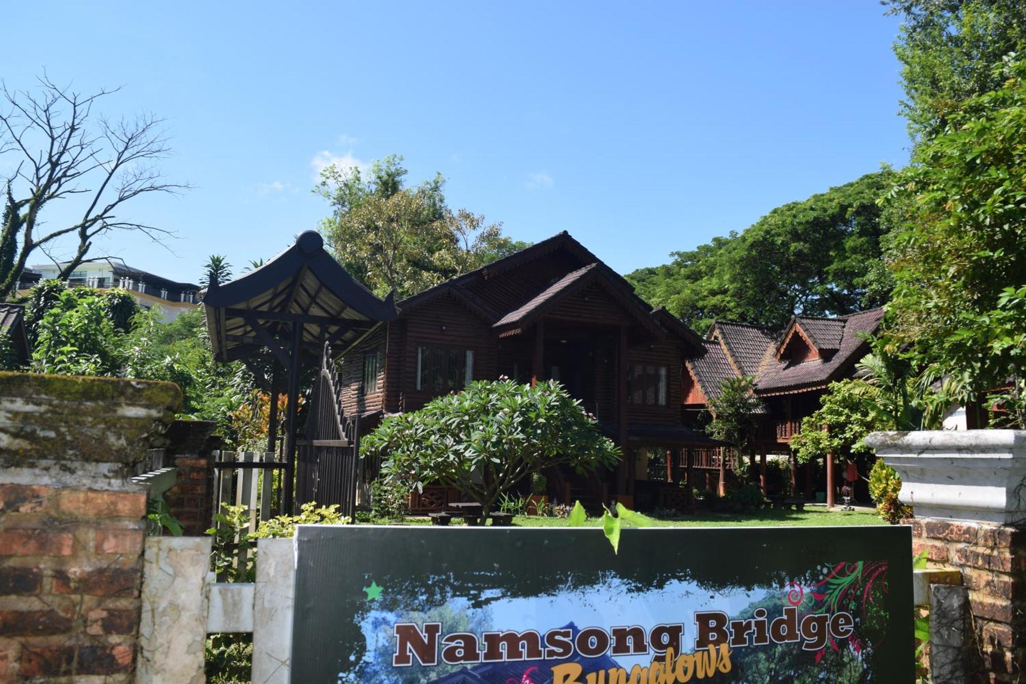 Namsong Bridge Bungalows Vang Vieng Ngoại thất bức ảnh